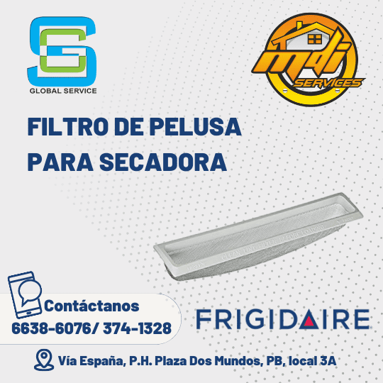FILTRO PELUSA SECADORA FRIGIDAIRE 5304516871